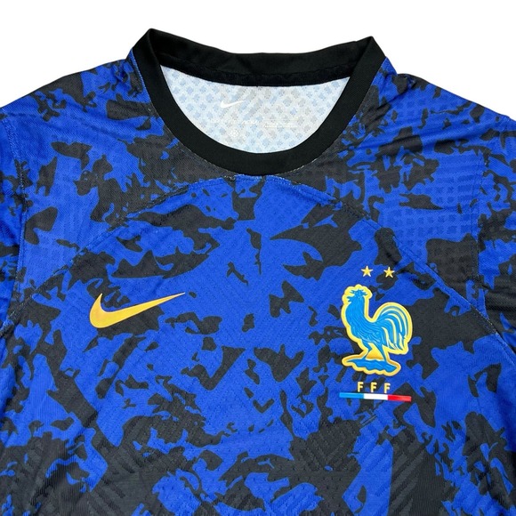 Nike France Jersey Kit Mens Medium Navy National Soccer Football - Picture 4 of 7